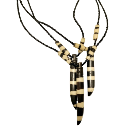 Handmade African Bone Necklace- African Jewelry - Image 2