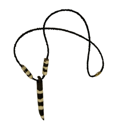 African bone necklace