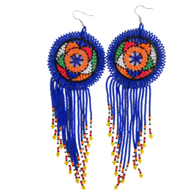 The unique Dangle Drop earrings- African ethnic cascade earrings