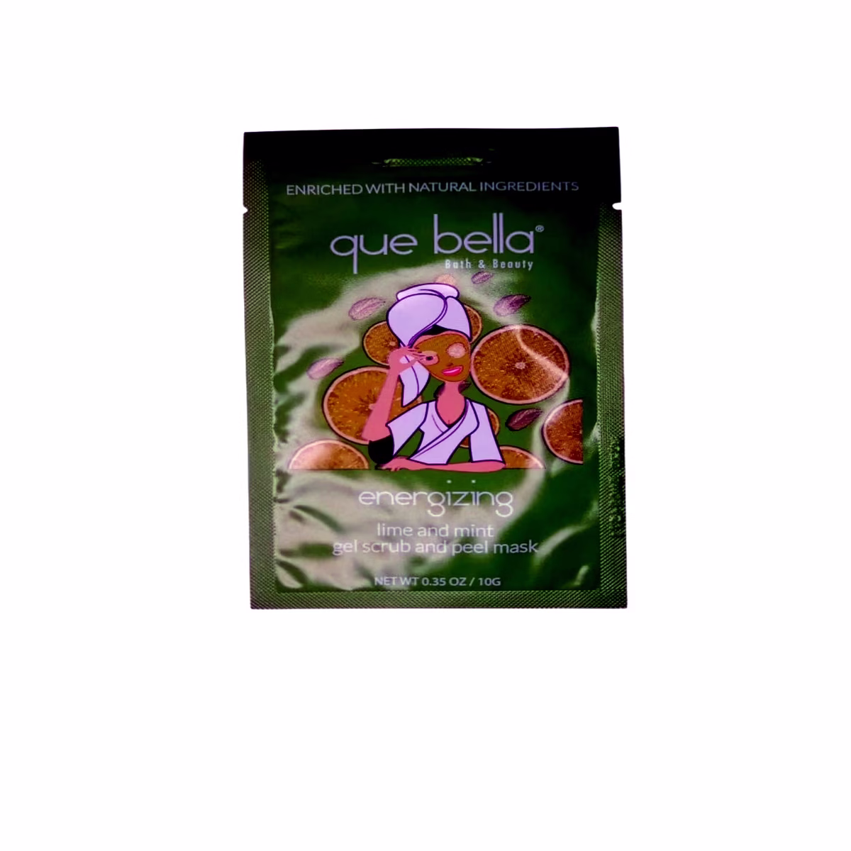 lime mint peel face mask 10 pack bundle Que Bella lime mint peel face mask 10 pack bundle