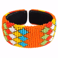 Handmade Made Artisan Zulu Traditional ethnic bracelet- African Bracelet