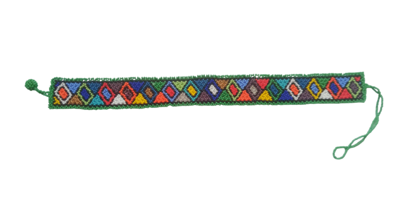 Handmade Zulu, Maasai African Bead Choker Necklace – Ethnic Tribal Beaded Collar - Image 19