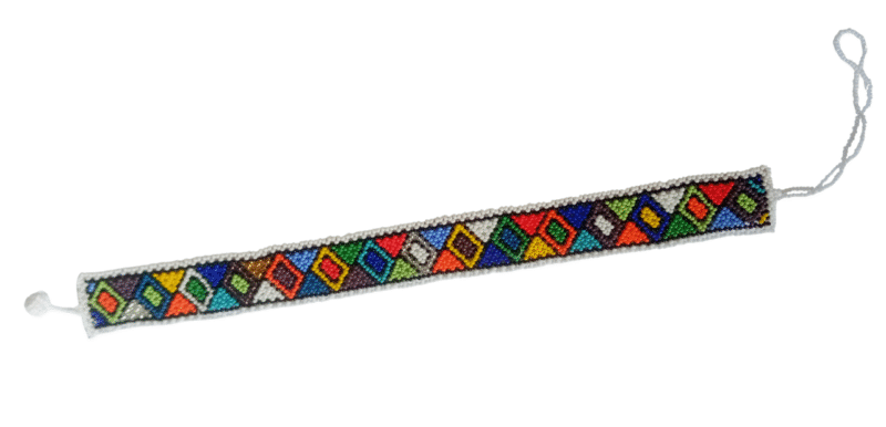 Handmade Zulu, Maasai African Bead Choker Necklace – Ethnic Tribal Beaded Collar - Image 16