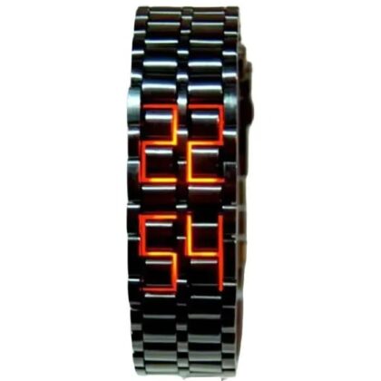 men’s waterproof LED watch