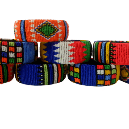 Handmade African Beaded Bracelet