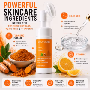 tumeric facial cleanser
