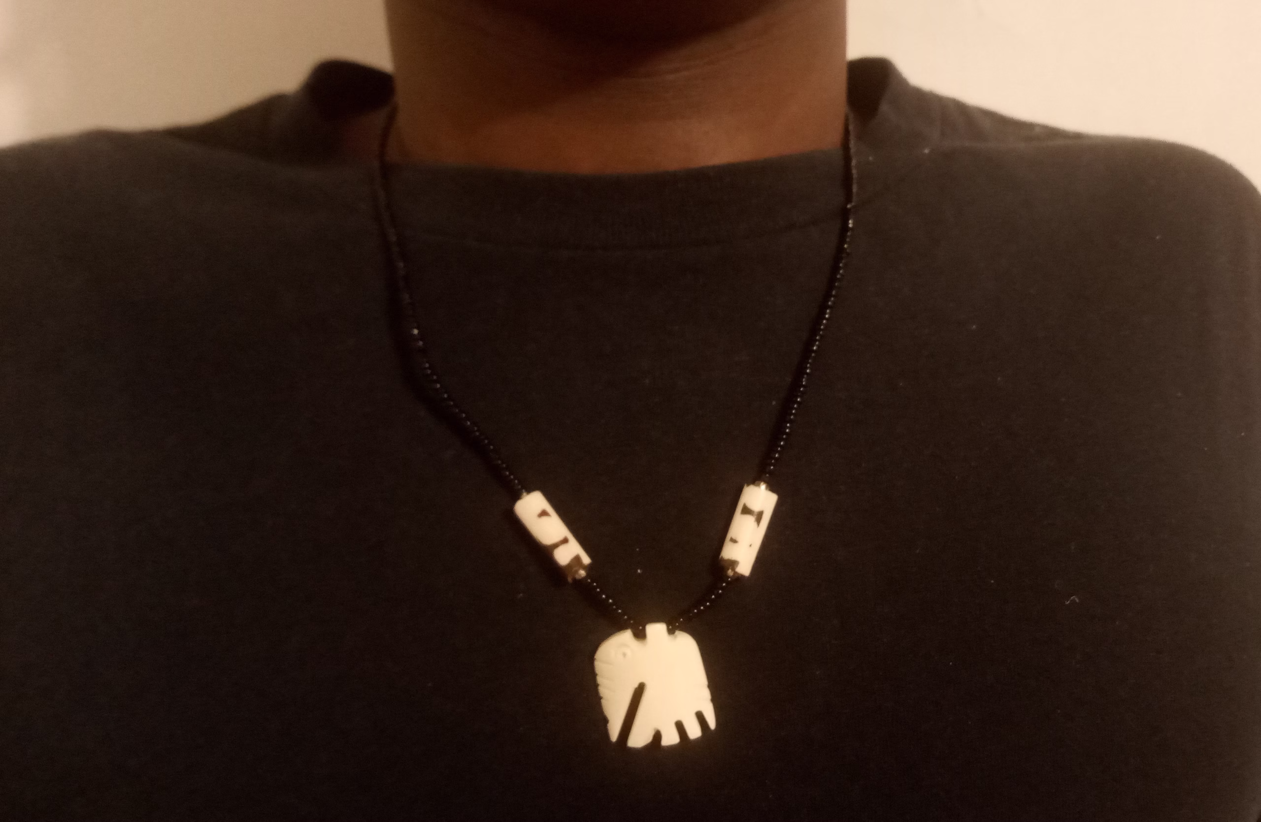 Elephant Bone Pendant