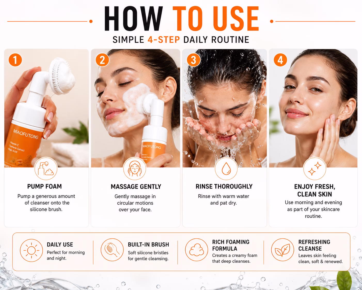 vitamin c kojic acid facial cleanser